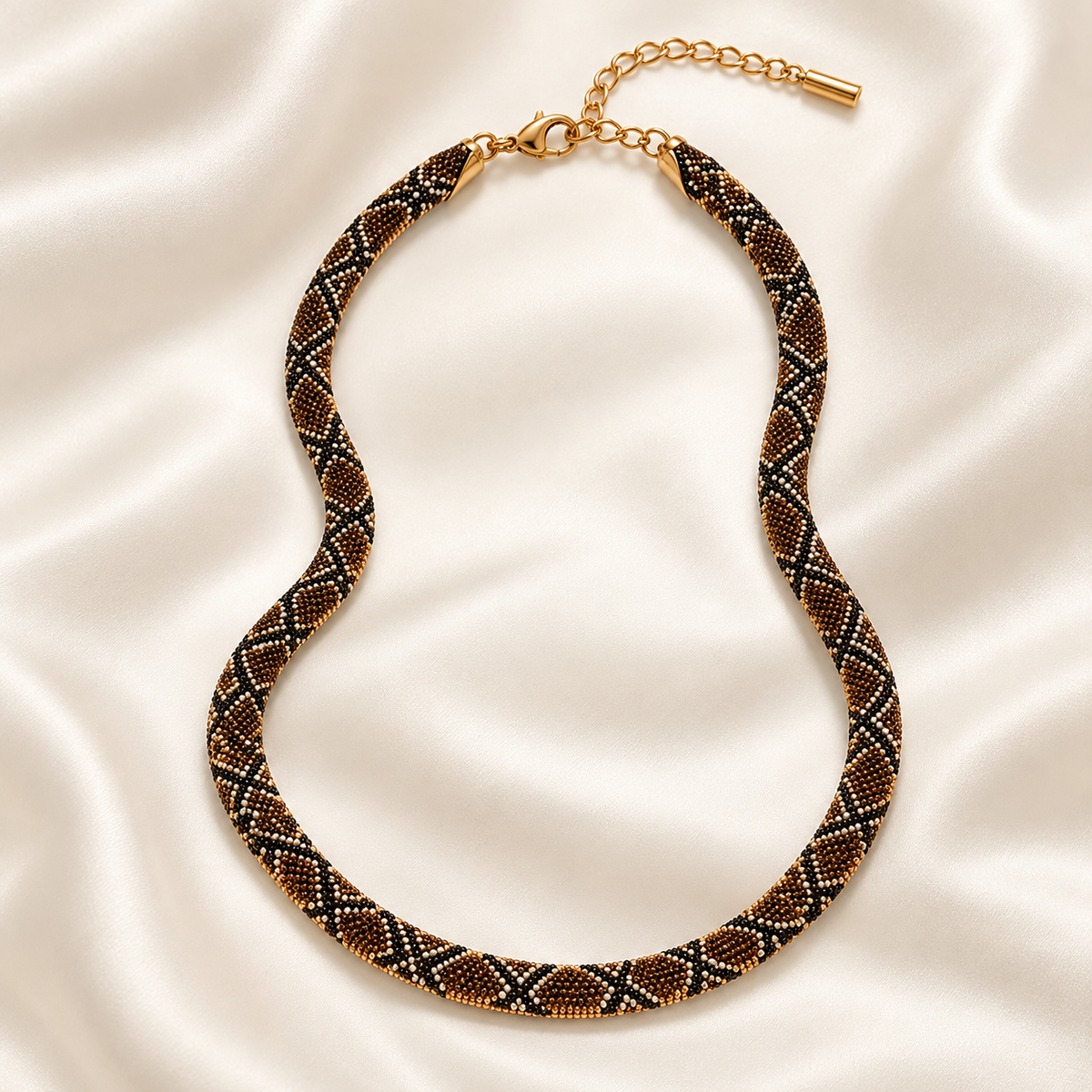 Serpentina™ - Collar escultórico